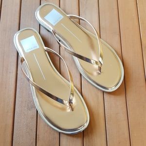 NWB Dolce Vita Dawn Thong Sandal Rose Gold Stella